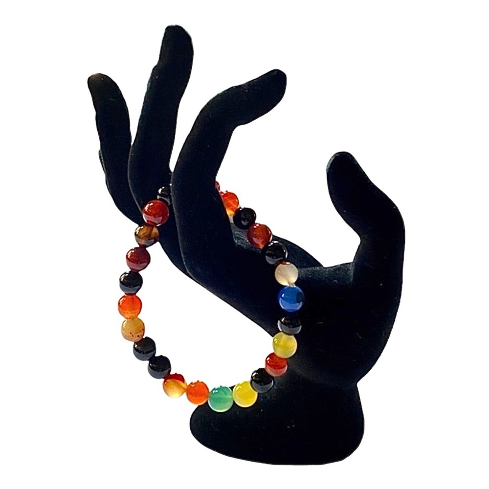 AGATE Beaded Bracelet